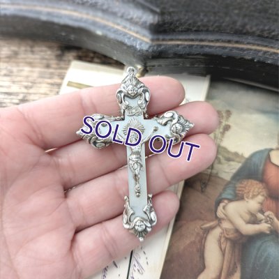 画像10: マザーオブパール 天使のシルバークロス