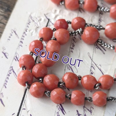 画像7: レッドコーラルのシルバーロザリオ