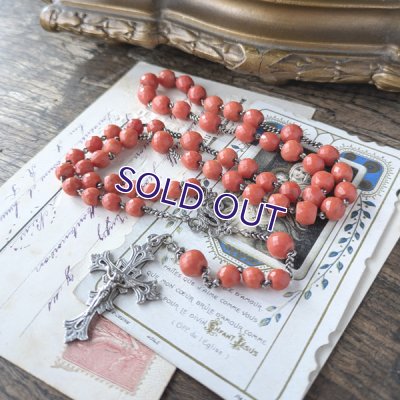画像9: レッドコーラルのシルバーロザリオ