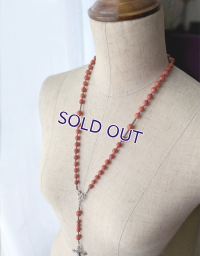 画像11: レッドコーラルのシルバーロザリオ