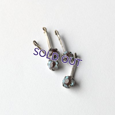 画像5: 約4.5mmラウンド型サフィレットパーツ付き