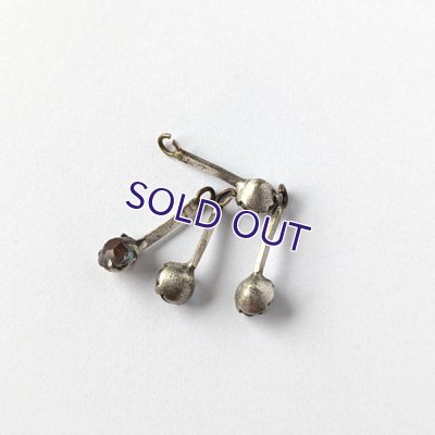 画像6: 約4.5mmラウンド型サフィレットパーツ付き