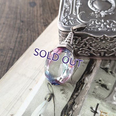 画像8: アイリスガラスのアールデコペンダント