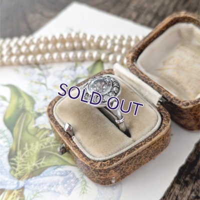 画像4: クリアガラスのシルバーラウンドリング