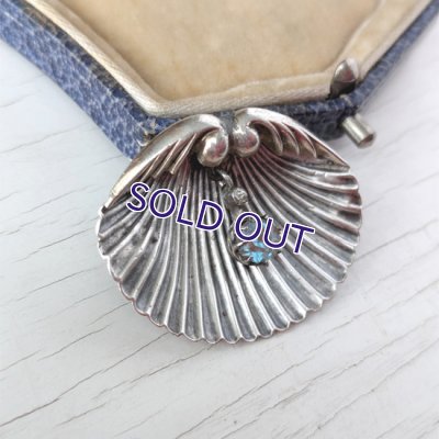 画像6: サフィレットのシェルブローチ