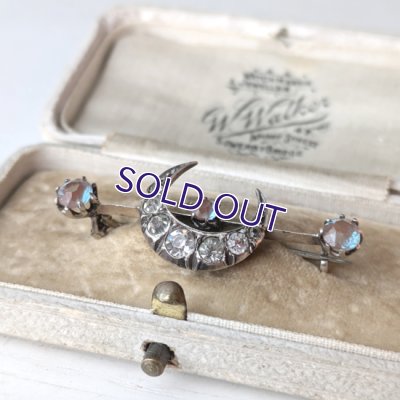 画像4: 月とサフィレットのバーブローチ