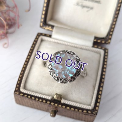 画像11: 大粒サフィレットとマーカサイトのシルバーリング