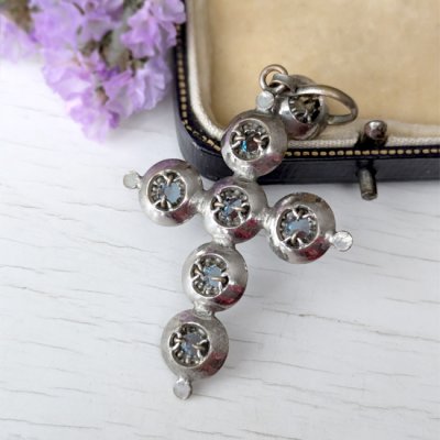 画像8: サフィレット立爪クロスペンダント