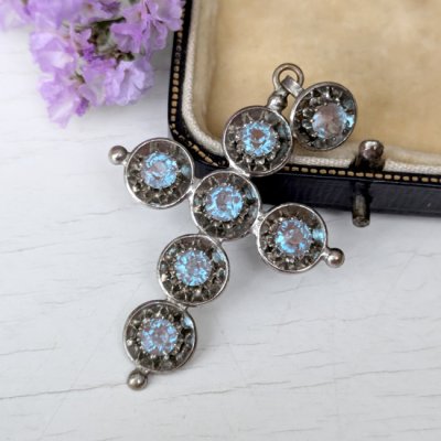 画像3: サフィレット立爪クロスペンダント