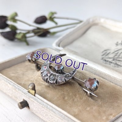 画像8: 月とサフィレットのバーブローチ