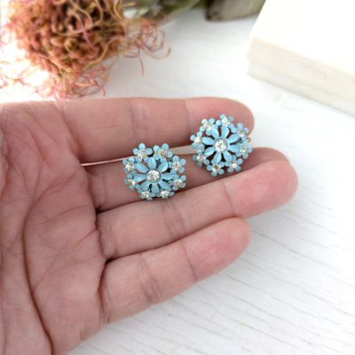 画像10: ビンテージ花モチーフアクセサリーセット