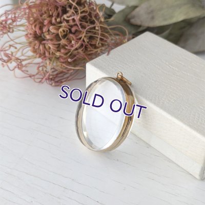 画像10: クリスタルのロケットペンダント