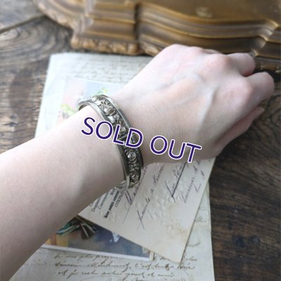 画像9: バラ装飾のバングルB