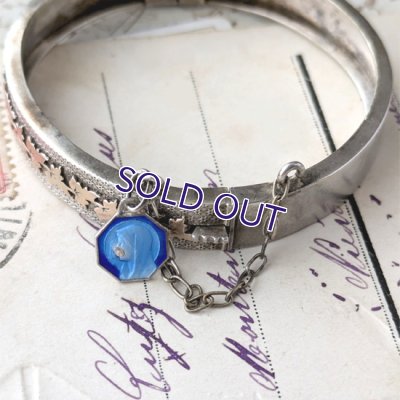 画像4: 銀製 蔦モチーフのベビーバングル