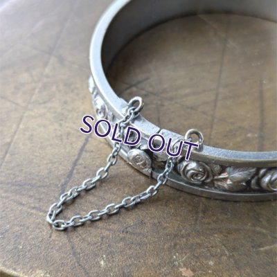 画像5: バラ装飾のバングルB