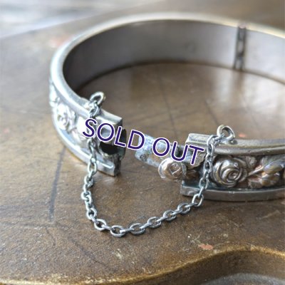 画像6: バラ装飾のバングルB