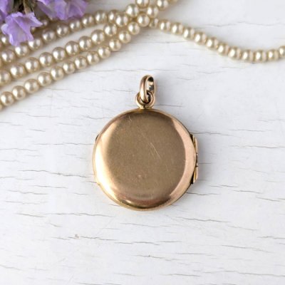 画像3: FIX ガーランド飾りのゴールドロケットペンダント