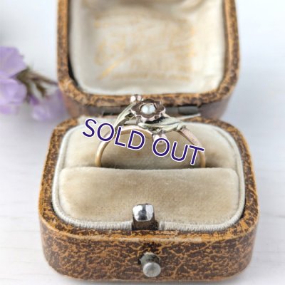 画像4: ORIA パールと小花のゴールドリング