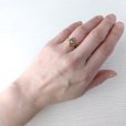 画像9: ORIA パールと小花のゴールドリング