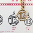 画像8: FIX『13』のゴールドペンダント（チェーン付）