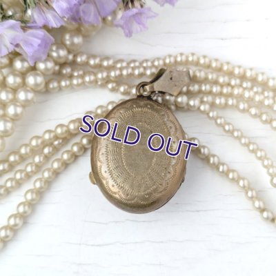 画像6: アメジストガラスのロケットペンダント