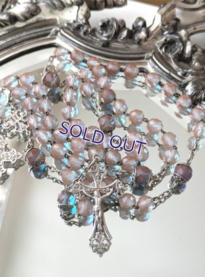 画像11: 銀製 サフィレットのロザリオO