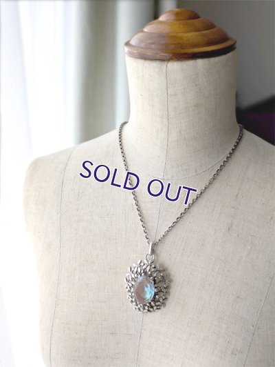 画像13: 大きなオーバルサフィレットのペンダント