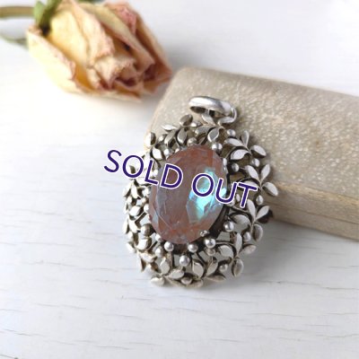 画像11: 大きなオーバルサフィレットのペンダント