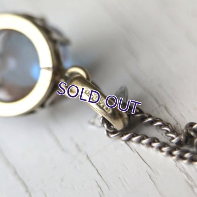 画像9: クッション型サフィレットの一粒ペンダント