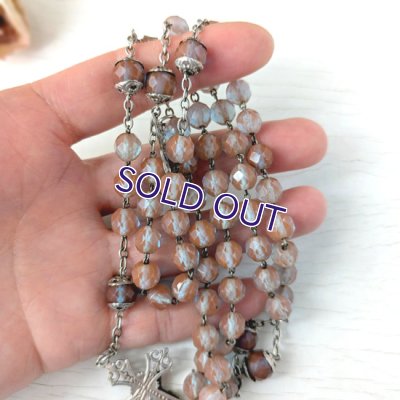 画像10: 銀製 サフィレットのロザリオO