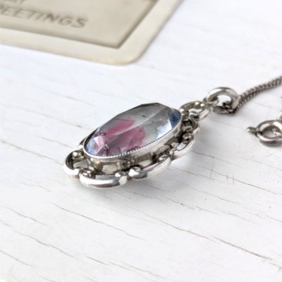 画像4: アイリスガラスのシルバーペンダント（チェーン付）