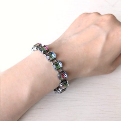 画像10: アイリスガラスのブレスレット