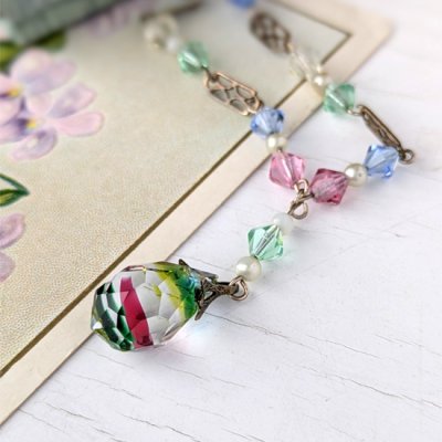 画像5: アイリスガラスのドロップネックレス