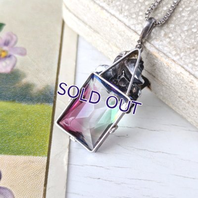 画像6: アイリスガラスの葡萄ペンダント（チェーン付）