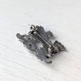 画像6: グリフォンと『ROUEN』紋章のシルバーブローチ