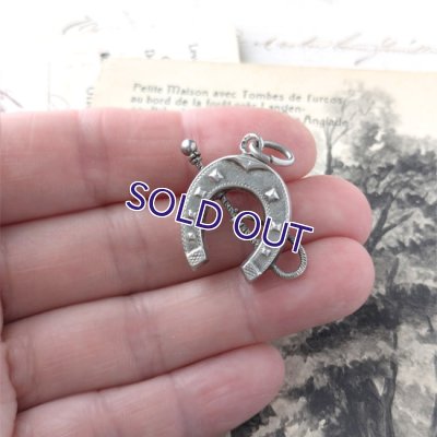 画像8: ホースシューと鞭のシルバーペンダント