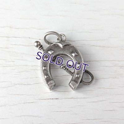 画像3: ホースシューと鞭のシルバーペンダント