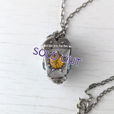 画像8: 四色ランタンの銀色ペンダント（チェーン付）