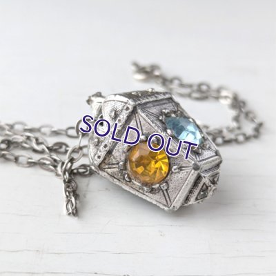 画像5: 四色ランタンの銀色ペンダント（チェーン付）