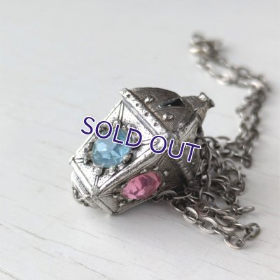 画像3: 四色ランタンの銀色ペンダント（チェーン付）