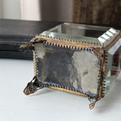 画像8: ベベルガラスの懐中時計ケース