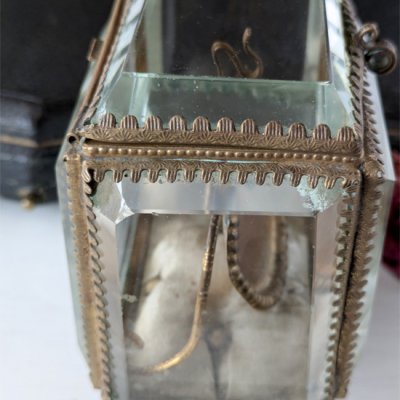 画像9: ベベルガラスの懐中時計ケース