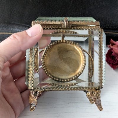 画像13: ベベルガラスの懐中時計ケース