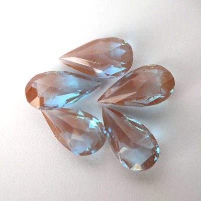 画像1: サフィレットルース ペア型B1 約1.5cm×8mm