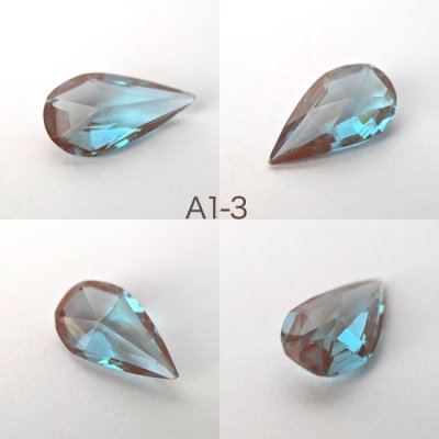 画像4: サフィレットルース ペア型A1 約1.5cm×8mm 
