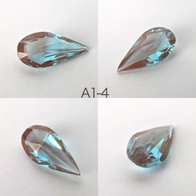 画像5: サフィレットルース ペア型A1 約1.5cm×8mm 