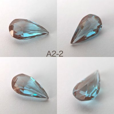 画像3: サフィレットルース ペア型A2 約1.5cm×8mm