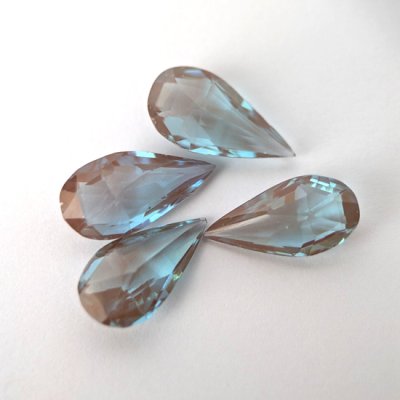 画像1: サフィレットルース ペア型A1 約1.5cm×8mm 