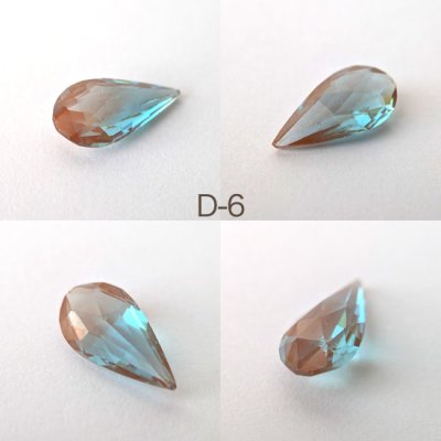 画像8: サフィレットルース ペア型D蛍光 約1.5cm×8mm