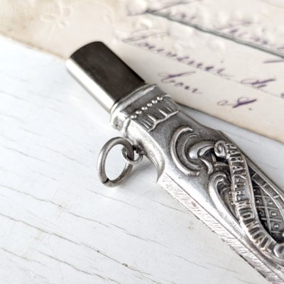 画像3: 小花とロカイユ文様のペンシルホルダー